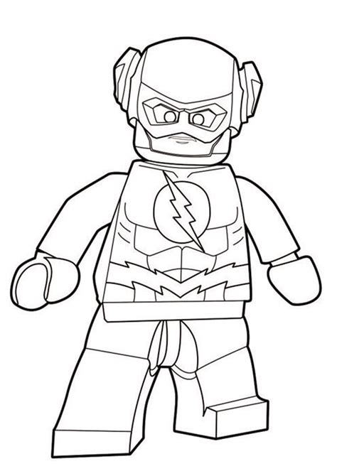 Reverse Flash Coloring Pages
