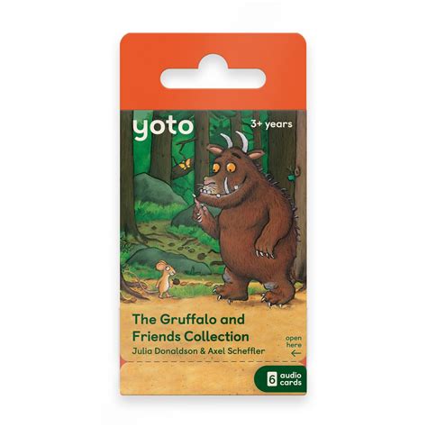 Yoto The Gruffalo And Friends By Julia Donaldson Kids Audio ...