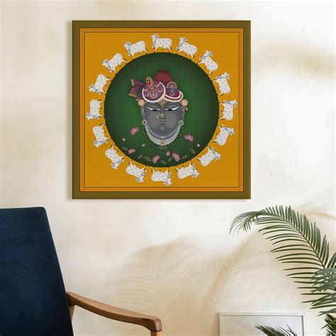 Pichwai Canvas Paintings – Paper Plane Design