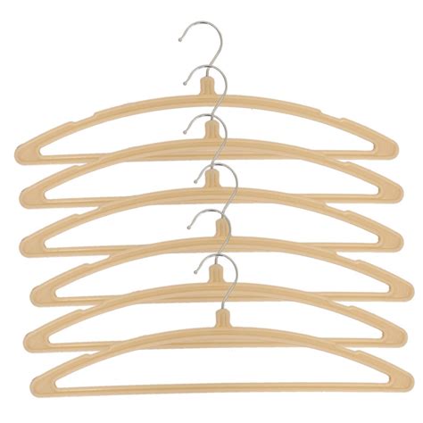 Kuber Industries 6 Piece Plastic Hanger, Cream (CTHANG13) – GlobalBees Shop