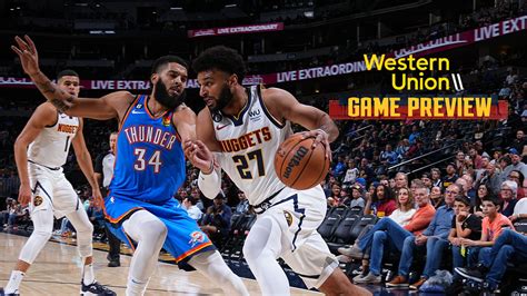 Jamal Murray, Nuggets set for Home Opener vs. Thunder | Denver Nuggets