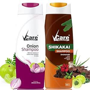 Buy VCare Shikakai Shampoo with Goodness of Amla, Hibiscus, Aloe Vera ...