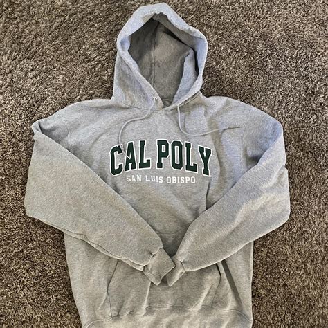 Authentic Champion Cal Poly Hoodie Perfect... - Depop