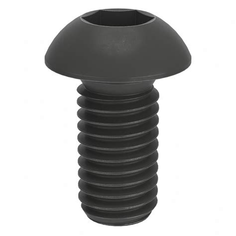 M8x1.25 Thread Size, 16 mm Lg, Socket Head Cap Screw - 164K86|L07150 ...