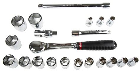 SL.DBOX1PB Facom | Facom 21-Piece Metric 1/2 in Standard Socket Set ...