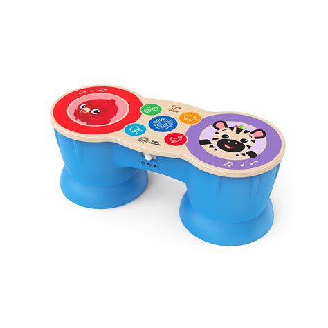 Baby Einstein Upbeat Tunes Magic Touch Wooden Drum? Musical Toy Ages 6 ...