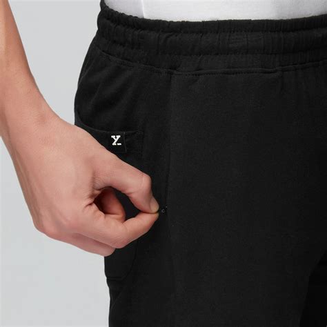 Buy IntelliSoft Pace Cotton Rich [Pitch Black] Men's Shorts – XYXX Apparels