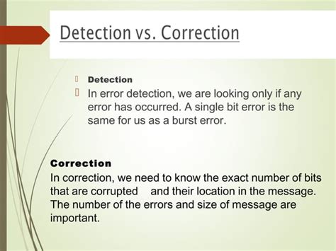 Image result for Error Detection and Correction