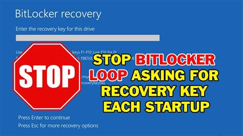 Image result for BitLocker Recovery Pop Up