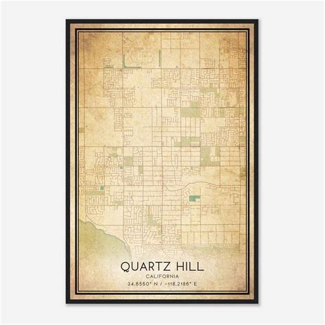 Map Of Quartz Hill California