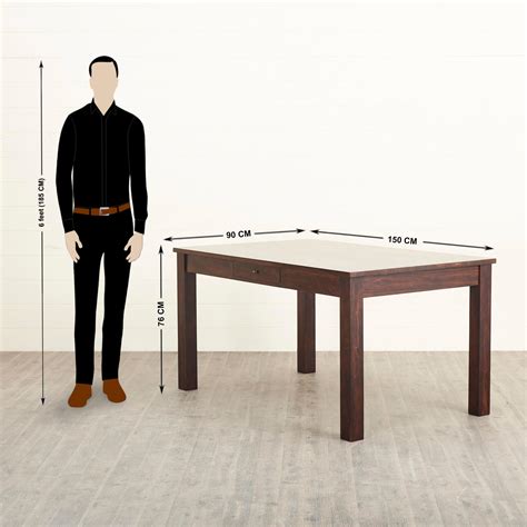 Buy Veda Eden Sheesham 6 Seater Dining Table Set with 4 Chairs and 1 ...