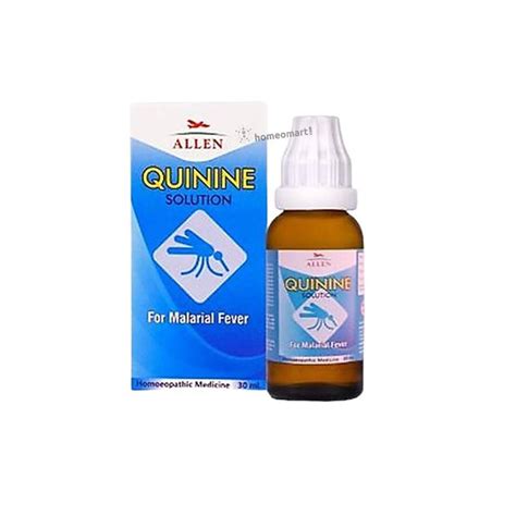 Allen Homeopathy Quinine Solution for Malarial Fever | Homeomart