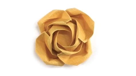 Tutorial On Origami Rose 的图像结果
