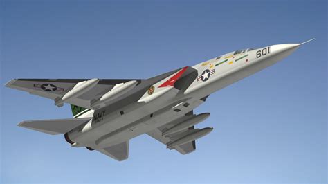 3D Model North American RA5C Vigilante - TurboSquid 2033652