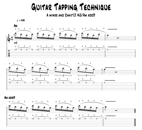 Guitar Tapping Tutorial 的图像结果