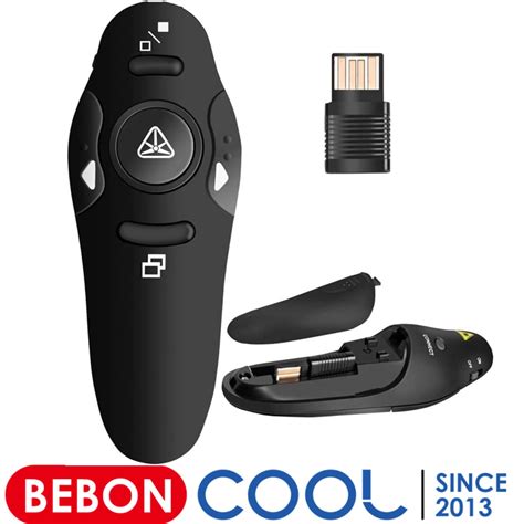 Buy Beboncool RF 2.4GHz Wireless Presenter Remote Presentation USB ...