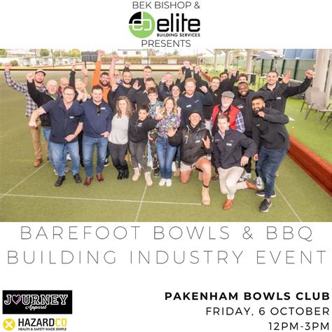Building Industry BBQ & Barefoot Bowls, Pakenham Bowls Club, 23 ...