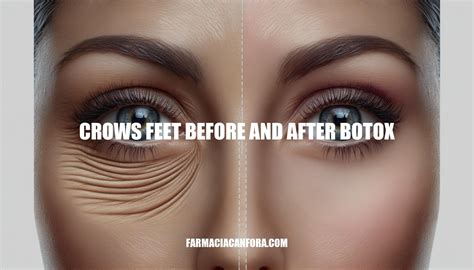 Crows Feet Before and After Botox: A Comprehensive Guide