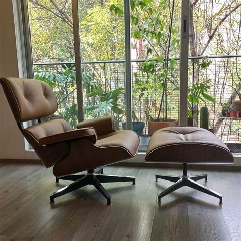 Eames Lounge Chair con Ottoman / (Réplica) – estudiosillas