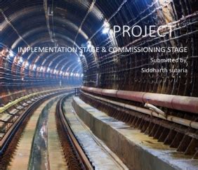 IMPLEMENTATION & COMMISSIONING STAGE | CEPT - Portfolio