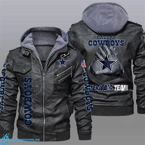 [New designs] Dallas Cowboys Leather Jacket hot trends 2021