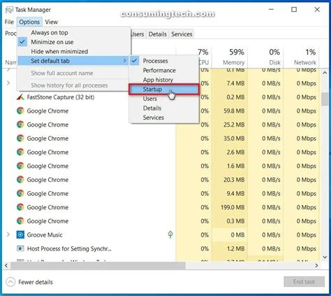 Start Task Manager 的图像结果