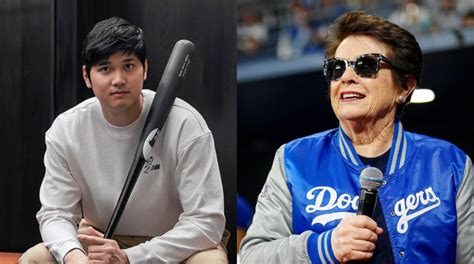 Tennis legend Billie Jean King and Shohei Ohtani’s first ever meeting ...