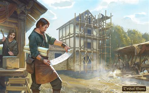 Papéis de parede - O clássico jogo de navegador Tribal Wars