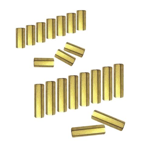 Maxbell M3 Brass Hexagonal Double Pass Copper Column Standoff Support ...