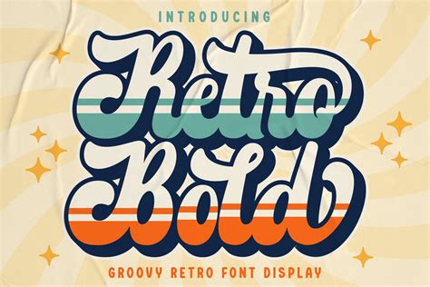 Bold Vintage Fonts The Bold Retro Font Bundle – Pixel Surplus