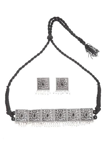 Shining Diva Fashion Latest Stylish Traditional Oxidised Silver ...