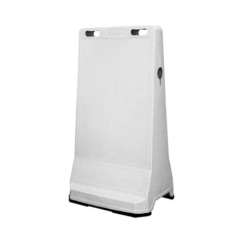 Buy Grey Blank Road Barrier | Portable Barrier with Advertising Barges ...