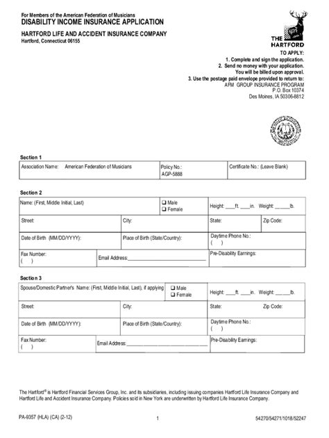 Fillable Online For Members of the American Federation of Musicians Fax ...