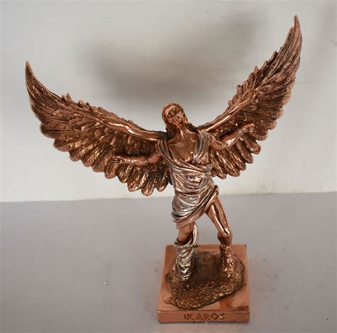 Icarus Son of Daedalus Escape From Crete With Wings From - Etsy