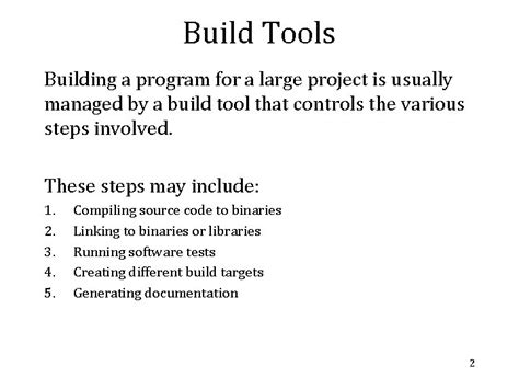 Image result for Program Build Tools