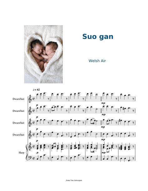 Suo Gan - for beginner, intermediate and advanced levels Partituras ...