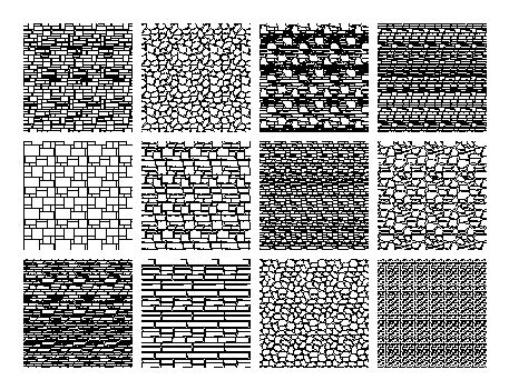 Image result for AutoCAD Rock Hatch Patterns
