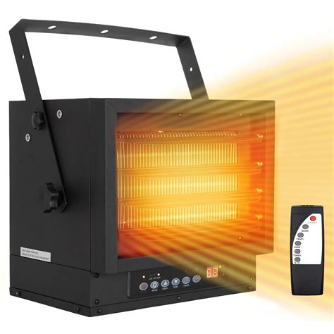 BILT HARD 7500W Electric Garage Heater, 240V Digital Fan-Forced Ceiling ...