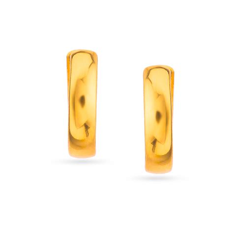 Elegant Gold Hoop Bali Earrings