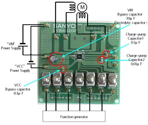 LV8402GPEVB: 1 Stepper or 2 Brushed DC, 1.4A/Phase @ 1.5 ~ 15V