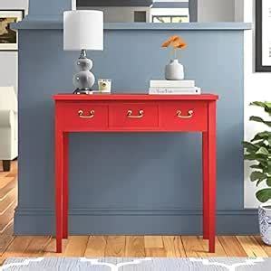 VAS Collection Home Solid Wood Free Standing Chest of Drawers (Hot Red ...