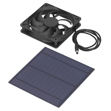 Solar Panel Greenhouse Fan Easy Install Ventilation Fan for Chicken ...