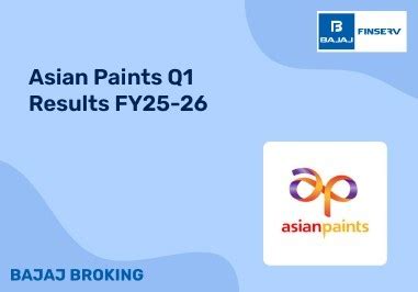 Asian Paints Q1 Results FY25-26: Revenue Declines 0.2%, Net Profit Down 6%