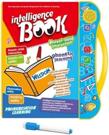 Intelligence Book | Interactive Book -Musical English Educational ...