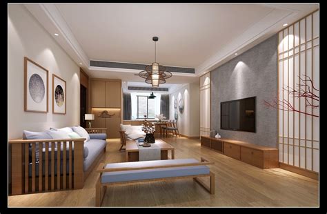 充满现代日式风格的居住空间-家装住宅装修设计案例-筑龙室内设计论坛
