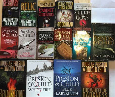 Agent Pendergast Series by Douglas Preston and Lincoln Child 15 Book ...