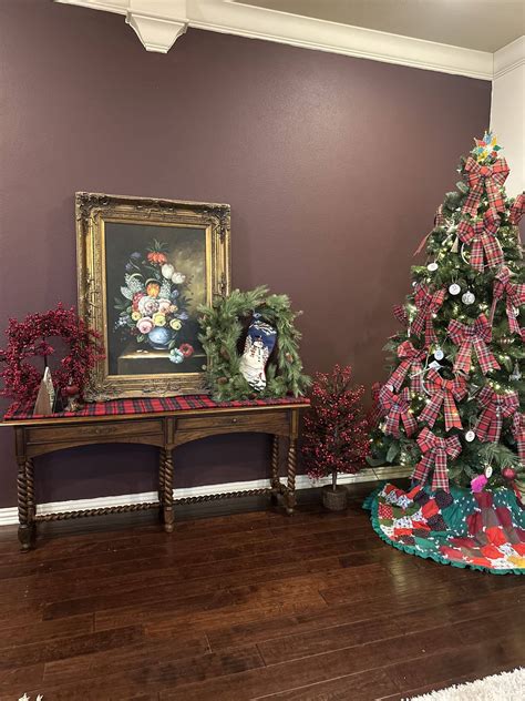 Image result for Rustic Christmas Tree Decorations