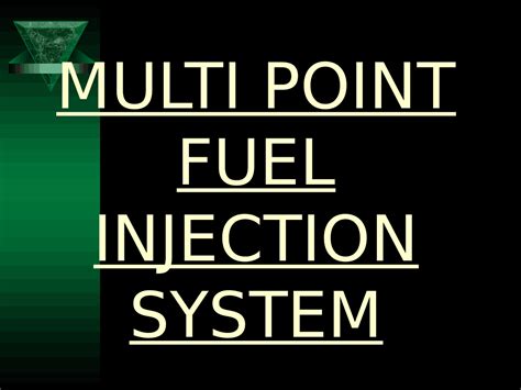 Image result for Multi Injection Point Failures