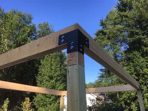 Post And Beam Corner Brackets at Heather Richards blog