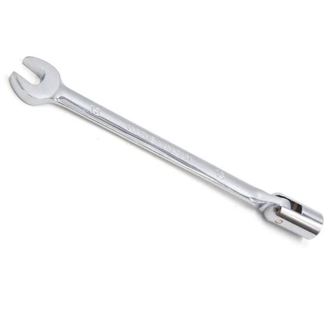LDEXIN 13mm/0.51inch Flex-Head Open End Socket Wrench Ratchet Swivel ...